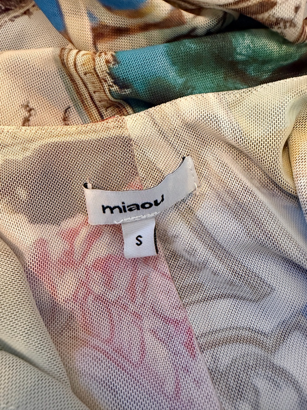 Miaou x Paloma Elsesser Thais Midi Dress in Baroque Size S - Picture 3 of 6